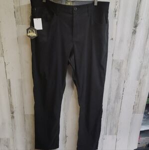 Rorie Whelan Black Golf Pants Men's 36W Lightweight Stretch New with Tags